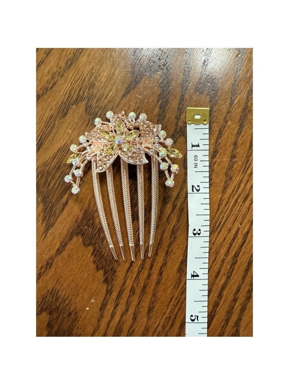 Hair Comb Accessory Rhinestones Bling - Picture 5 of 5
